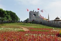 梦幻百花洲景点天气实景图