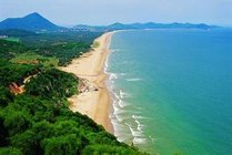 阳江海陵岛大角湾风景名胜区景点天气实景图