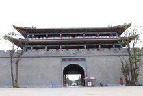 彝人古镇景点天气实景图
