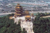 狮子山风景区景点天气实景图