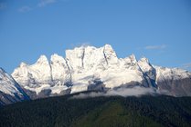 梅里雪山景区景点天气实景图