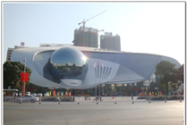 广西科技馆景点天气实景图