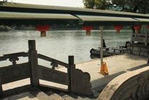 两江四湖日月湾码头景点天气实景图