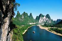 灵川漓江景区景点天气实景图