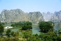 龙珠湖风景区景点天气实景图
