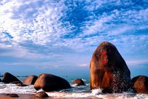天涯海角游览区景点天气实景图