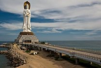 三亚南山文化旅游区景点天气实景图