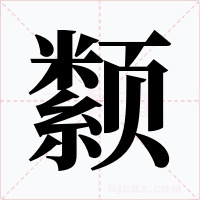 颣字的字形和写法