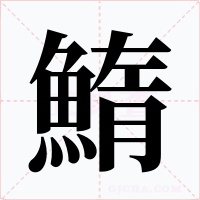 鰖字字形