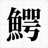 鰐字字形