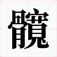 髖字字形
