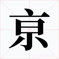亰字字形