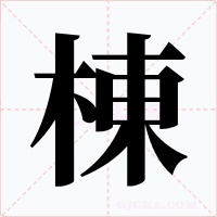 棟字字形