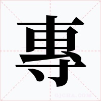 專字的字形和写法