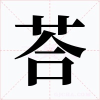 荅字字形