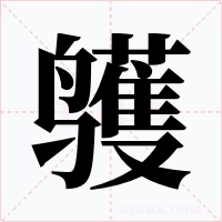 鹱字字形