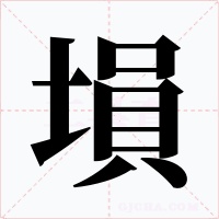 塤字字形