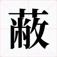 蔽字的字形和写法
