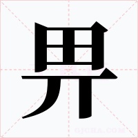畀字的字形和写法