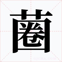 蔨字字形