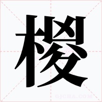椶字的字形和写法