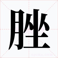 脞字字形