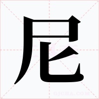 尼字的字形和写法
