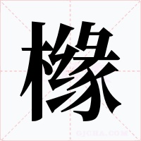橼字字形