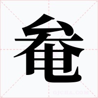 奙字的字形和写法