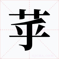 苸字字形